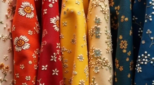 stoffen en kleuren voor een chique look